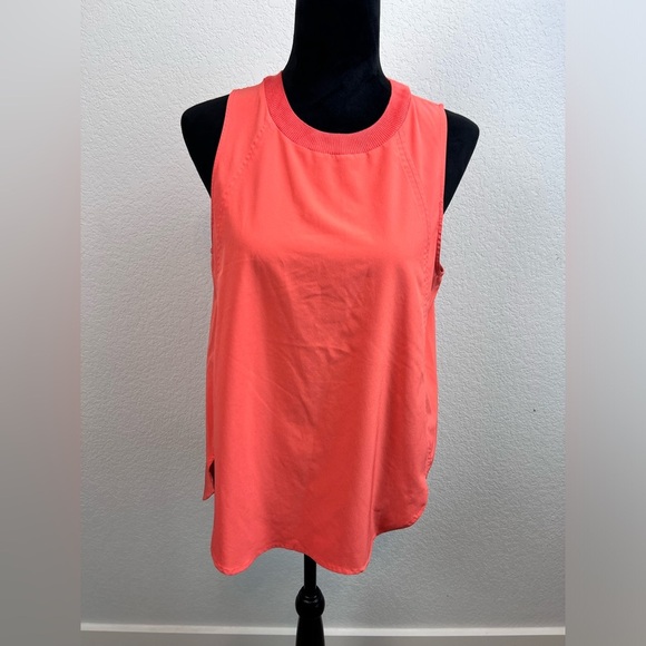 Athleta Tops - Athleta Orange Vest Tank Top Size medium